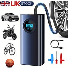 Car Tyre Inflator Cordless USB Rechargeable Digital Tire Air Compressor Pump