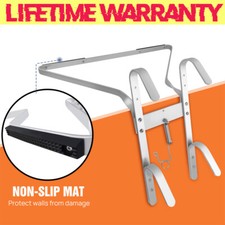 Universal Alum Ladder Stand-Off V-shaped Downpipe - Ladder Accessory, Easy Use