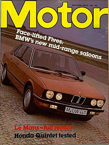 Motor magazine jun bmw - motor,