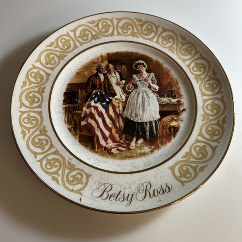 Americana plate betsy ross - americana,