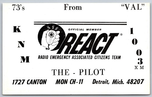 Vintage react radio - react, cb