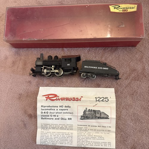 Rivarossi 1225 loco tender - rivarossi,