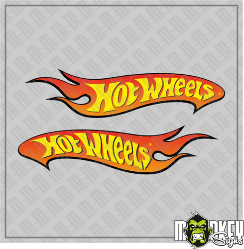 Hot wheels decal - 2,