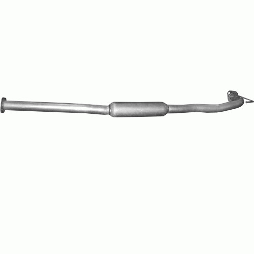 Exhaust central silencer for - exhaust,