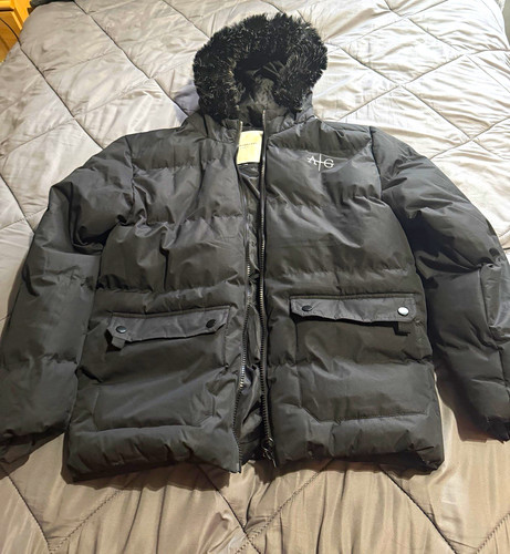 Men black down puffer - a+g,