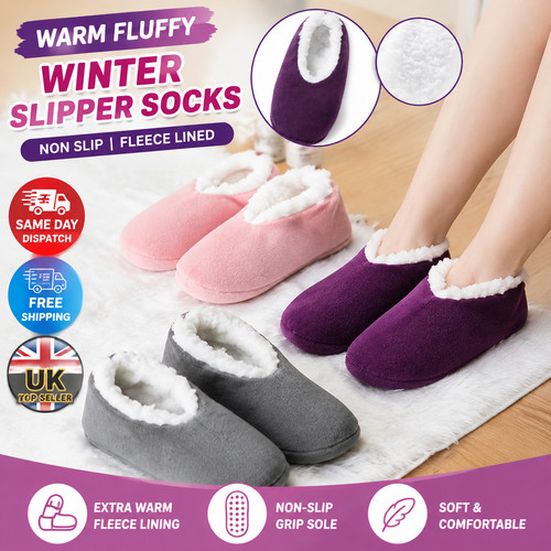 Warm fluffy winter - warm, slipper
