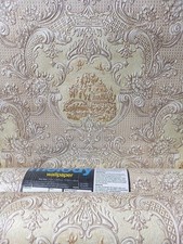 X1 1970s Vintage MELODY MILLS Wallpaper Rolls retro Mcm Damask Traditional toile