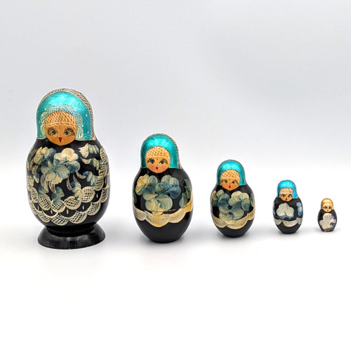 Vintage russian nesting - vintage,