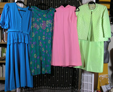 4 x 1960s-1970s DRESSes - R