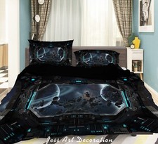 3D Spaceship Grunge Interior