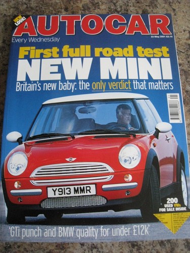 Autosport magazine may 2001 - magazine,