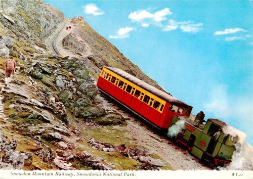 Rack railway snowdon - rack,