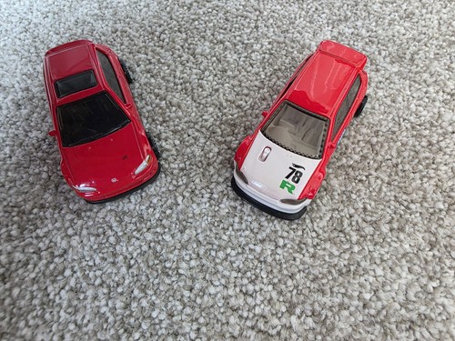 Hotwheels honda civic - x2,