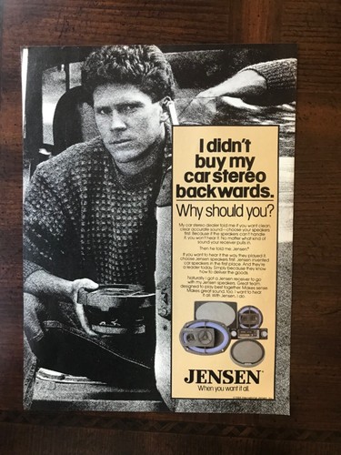 1984 vintage original print - , ad