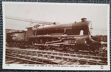 Southern Railway "King Arther" No E.453 (4-6-0) Train Real Photo Postcard