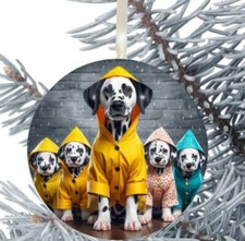 Dalmatian Dog Hanging Bauble