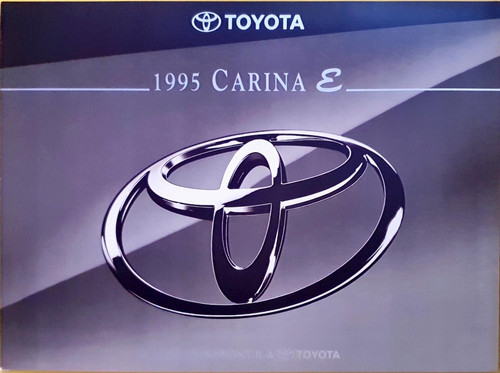 Toyota carina brochure - toyota, e