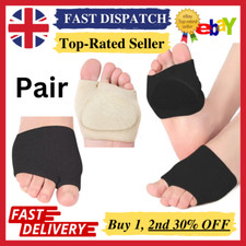 2x Metatarsal Pads Ball Foot Gel Cushion Forefoot Mortons Neuroma Pain Relief