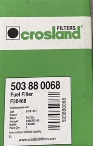 Crosland fuel filter 503 - crosland,