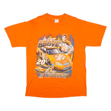 CHASE AUTHENTICS Nascar Tony Stewart Mens T-Shirt Orange USA L