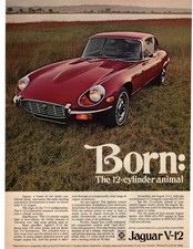 1971 JAGUAR V-12   FULL PAGE