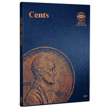 Whitman Coin Folder Plain Cent No Dates 90 slots - BRAND NEW
