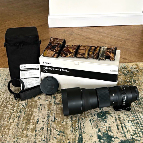 Sigma 150 600mm 3 dg - f/5-6.3,