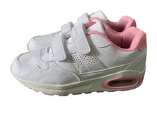 Girls Donnay Pink  And White Trainers Size C13