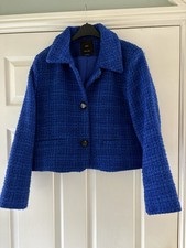 Mango (MNG) Royal Blue Tweed