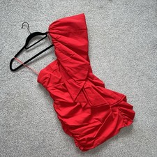 Zara Women’s Red Ruched