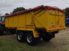 BUNNING 14-18 Tandem Axle Grain Trailer
