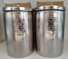 Next Argon Tableware 1020ml Storage Jars x2 Boxed A44 B369