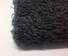 Faux fake fur curly fabric - fur,