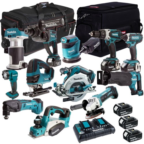 Makita 18v lxt piece combo - 18v, 12
