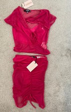 BNWT Missguided Pink Mesh