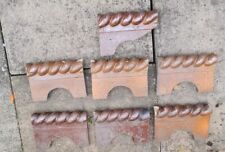 7  Antique Brown Barley Twist Edges  Garden Bordering  Paths.