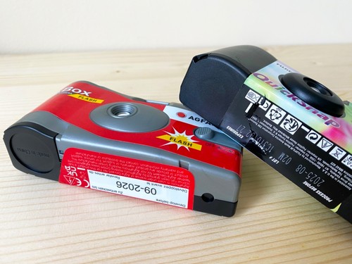 Empty disposable cameras - disposable,