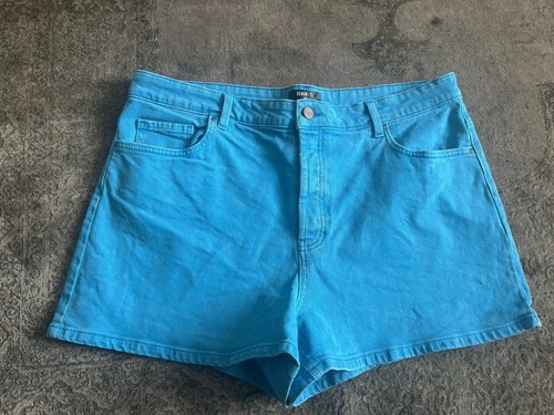 Womens bright blue button - tu,