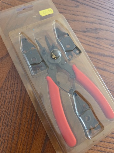 Vintage spring circlip clip - vintage,