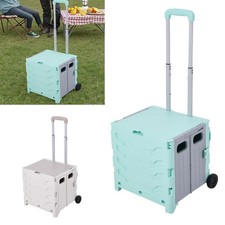 2 Wheels Folding Shopping