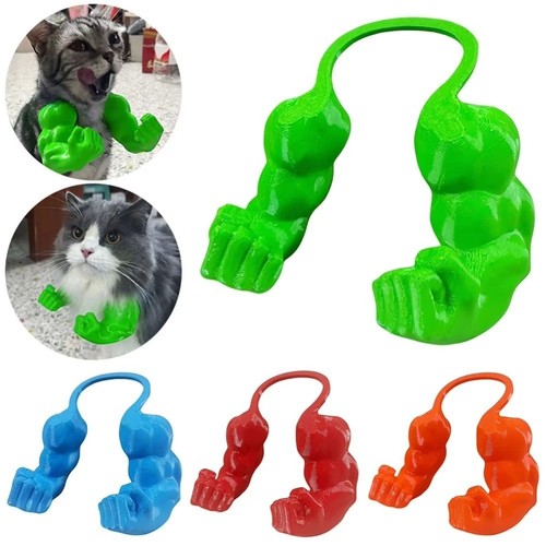 Role play printed cat - printed, fist