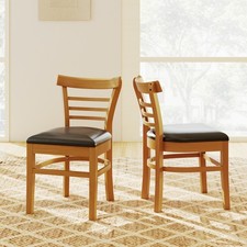 2 Pcs Mid-Century Armless