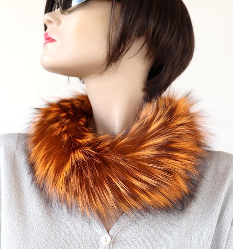 Fur scarf silver fox - fox,