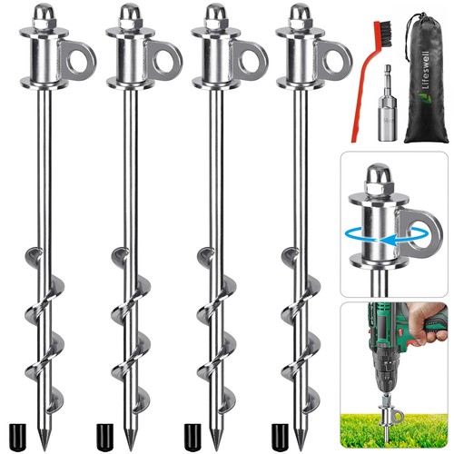 Pack tent stakes 12 - tent, inch