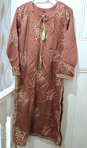 Women brown embroidered - brown,