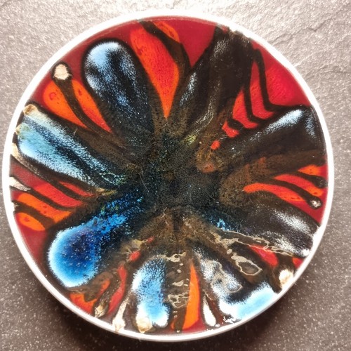 Poole pottery delphis pin - pottery,