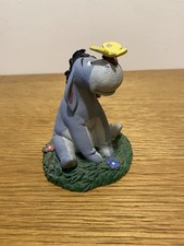 Eeyore With Yellow Butterfly - Simply Pooh Figurines - Disney Store - Rare Boxed