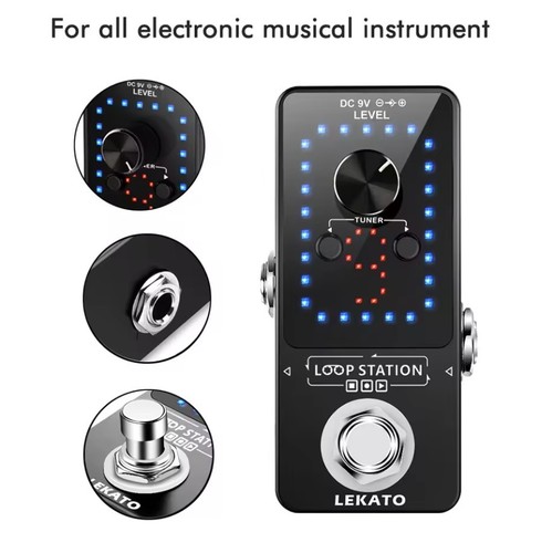 Lekato guitar looper effect - guitar,