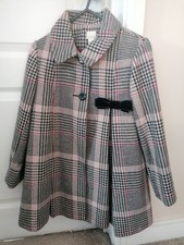 Monsoon Girls Checked Coat Age