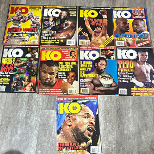 Vintage boxing magazines - 9,